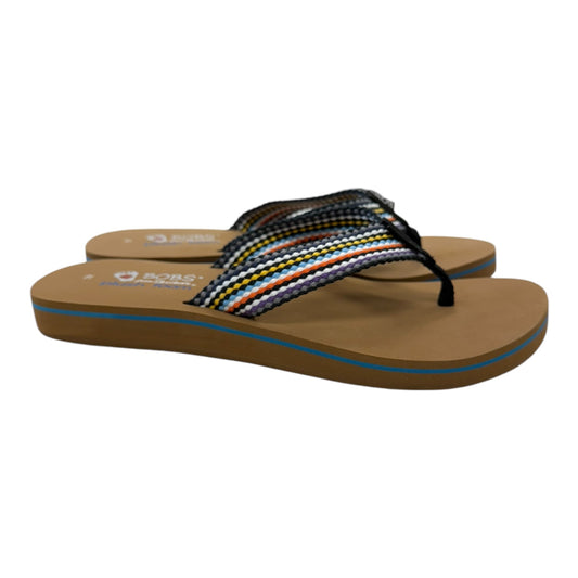 Sandals Flip Flops By Bobs In Multi, Size:7
