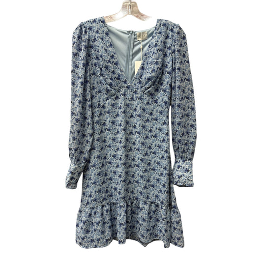 Dress Casual Short By villa clothes  In Blue, Size:M