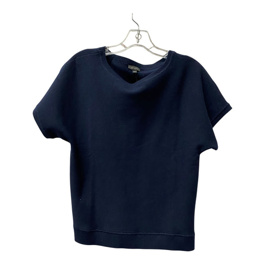 Top Ss By Talbots In Navy, Size:L