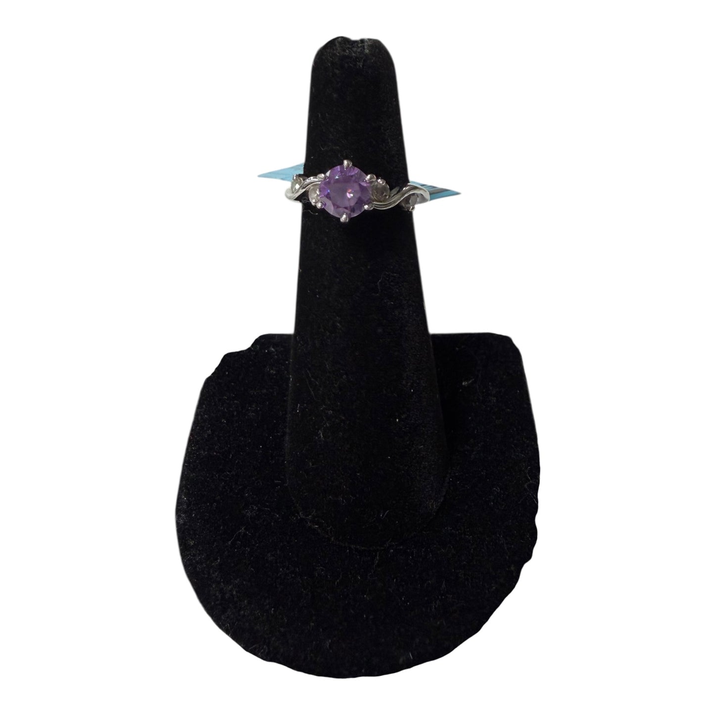 Ring Other By Cme In Purple & Silver, Size:6