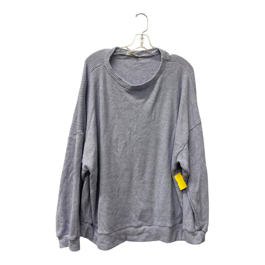 Top 2Pc 3/4 Sleeve By Blumin In Purple, Size:2X