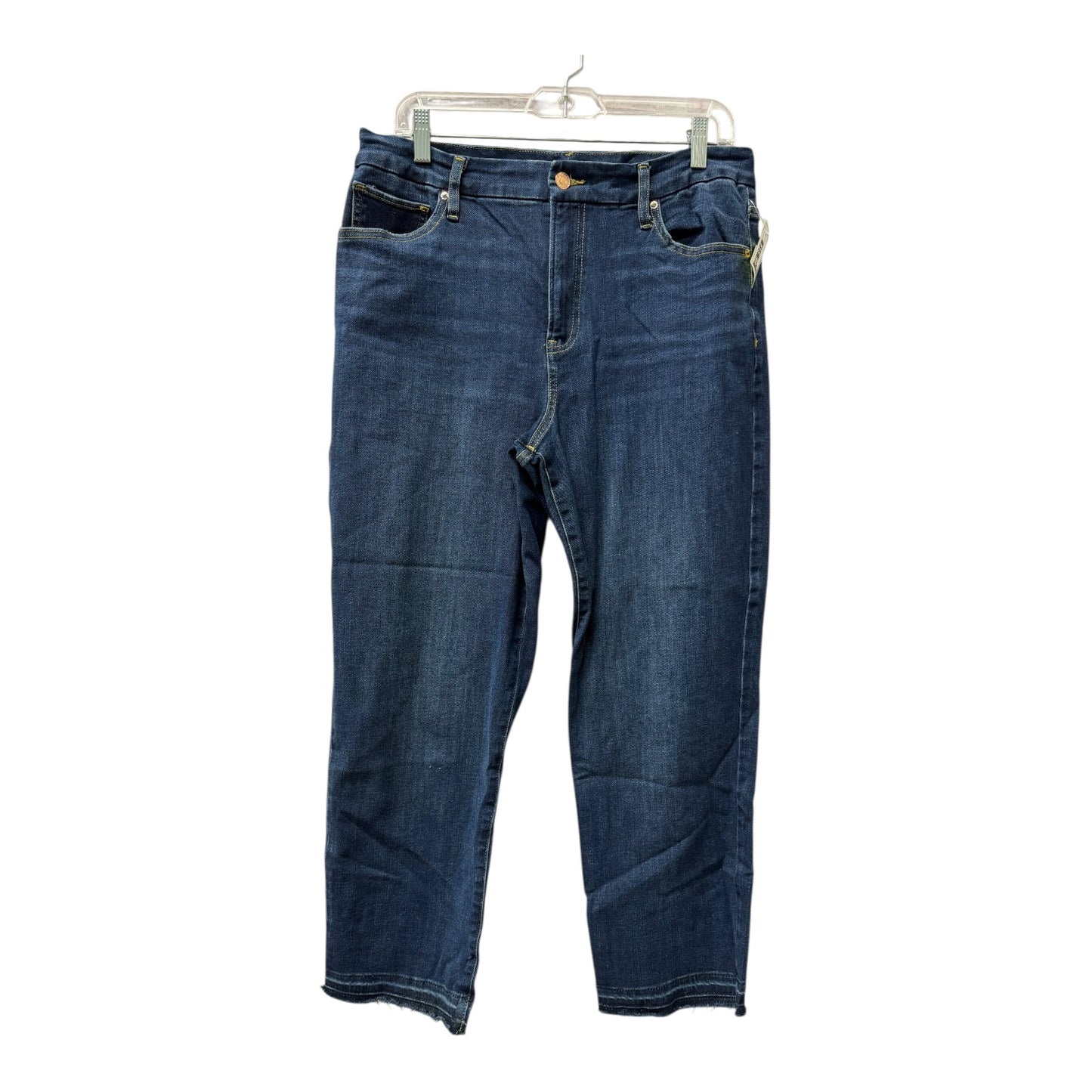 Jeans Straight By Express In Blue, Size:12