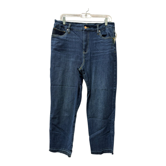 Jeans Straight By Express In Blue, Size:12