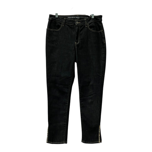 Jeans Straight By Chicos In Black, Size:S