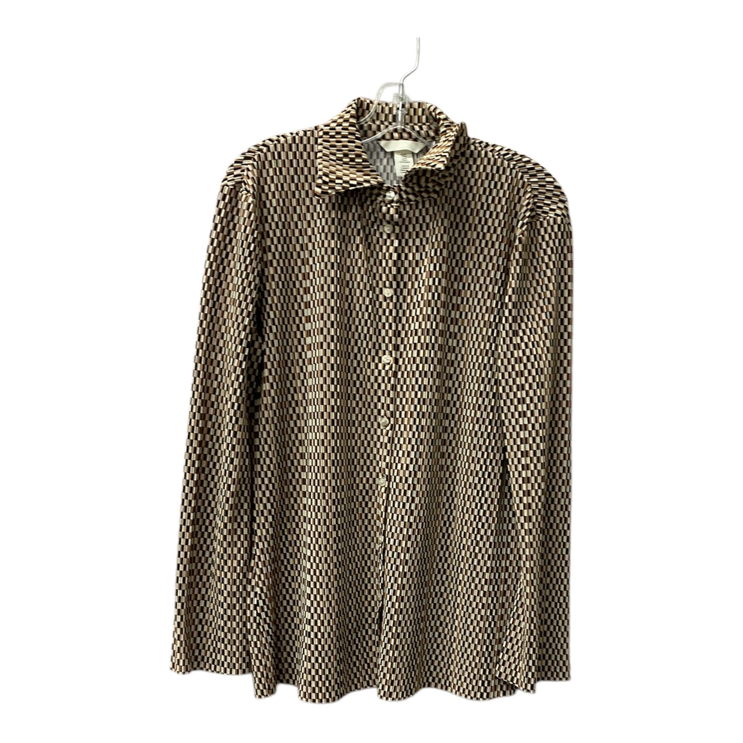 Top Ls By H&M In Brown, Size:M