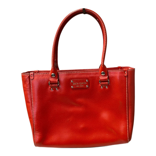 Handbag Designer By Kate Spade In Red, Size:Medium