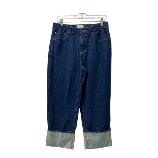 Jeans Wide Leg By Target-Designer In Blue, Size:8