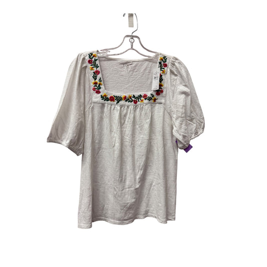 Top Ss By Loft In White, Size:S