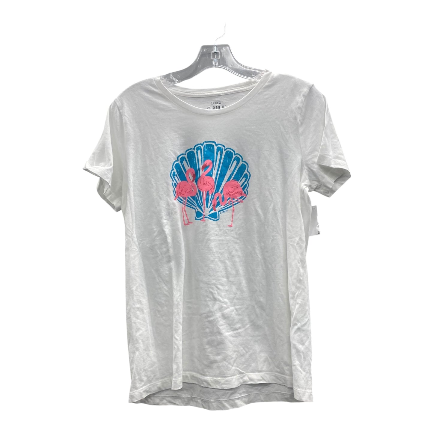 Top Ss Basic By J. Crew In White, Size:M