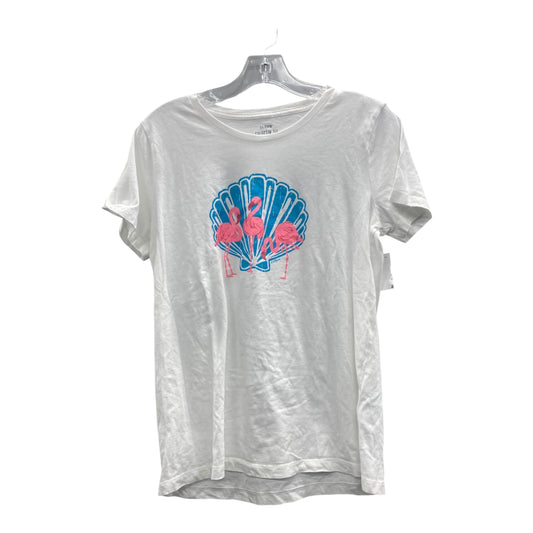 Top Ss Basic By J. Crew In White, Size:M