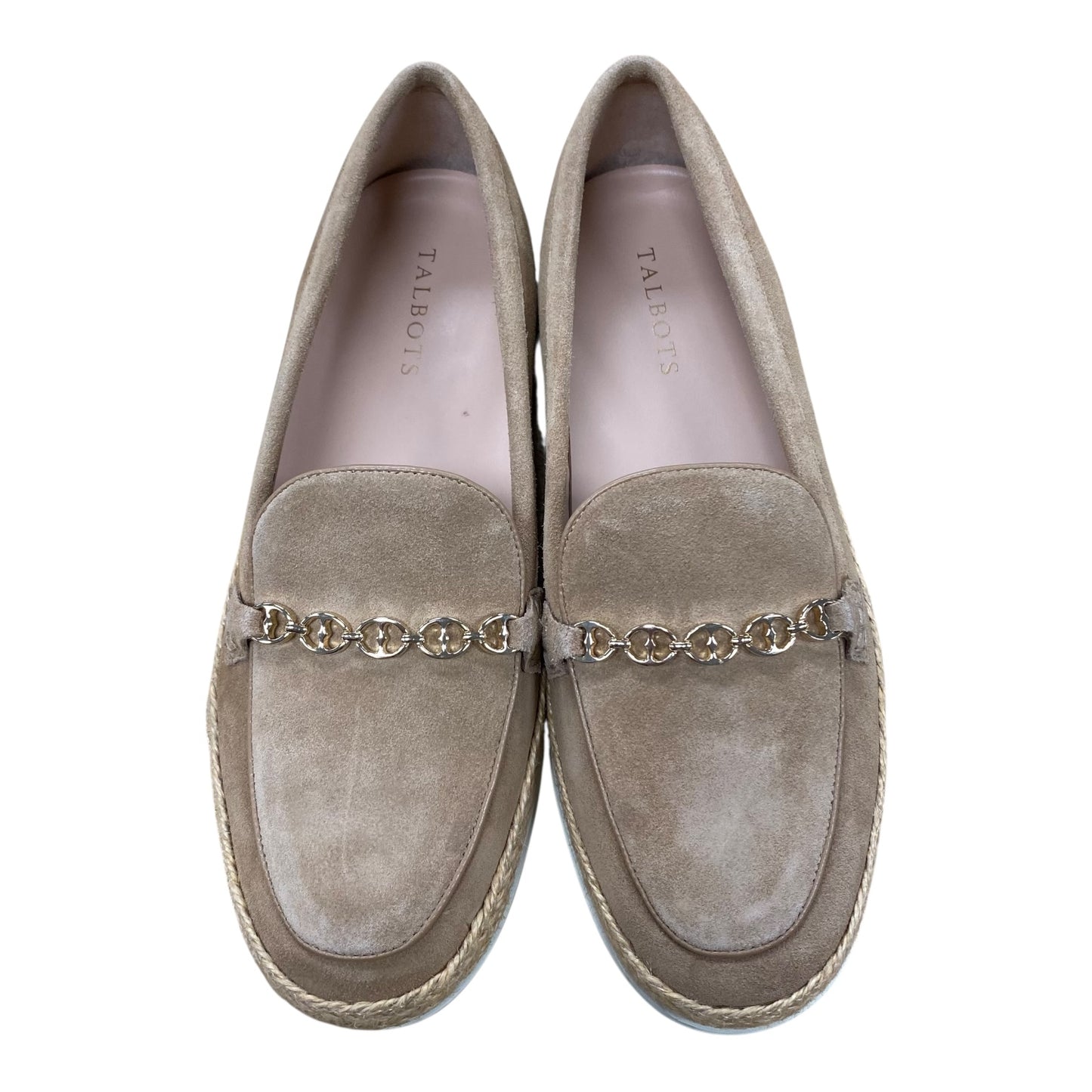 Shoes Flats By Talbots In Beige, Size:8.5