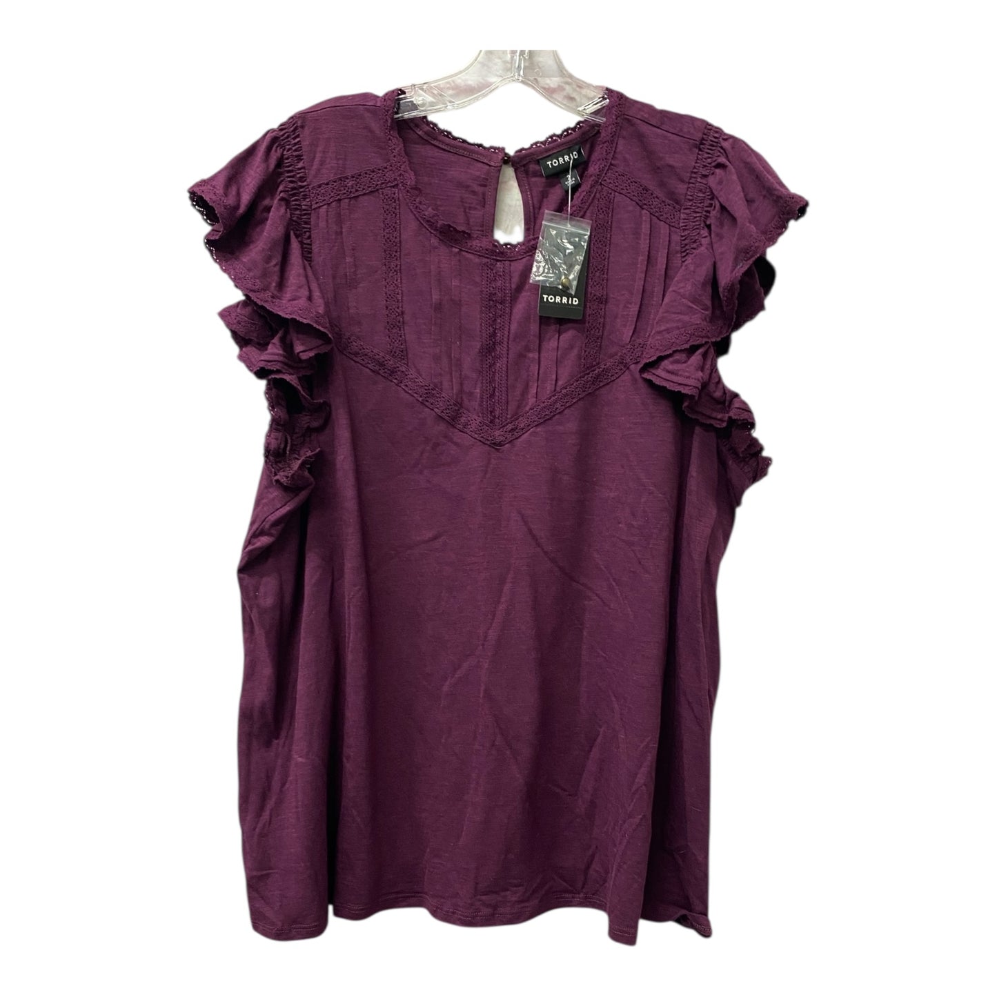 Top Ss By Torrid In Purple, Size:2X
