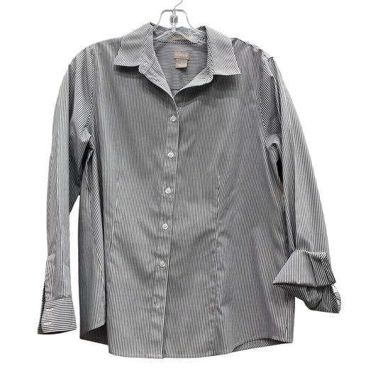 Top Ls By Chicos In Grey, Size:S