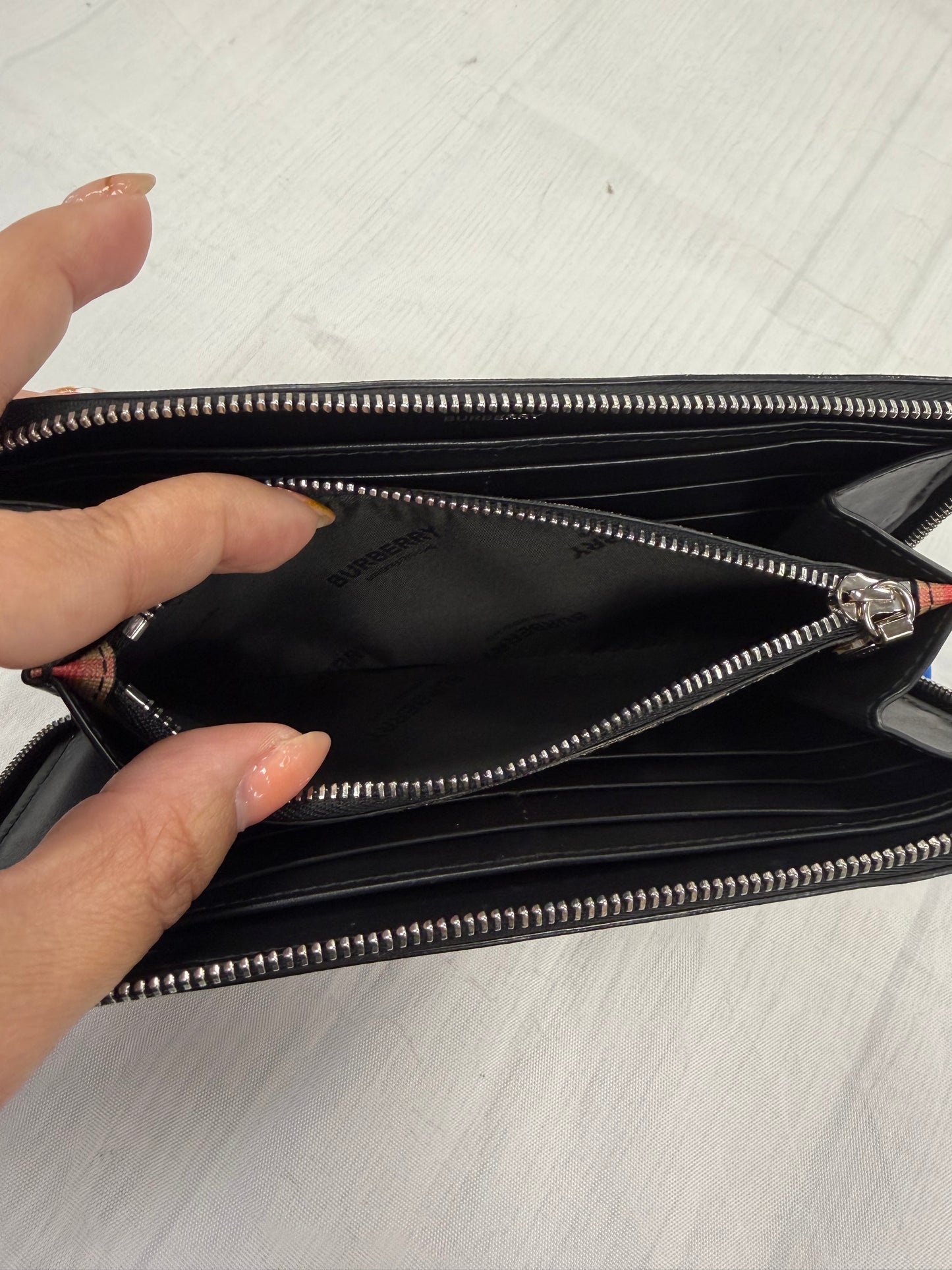 Wallet Luxury Designer By Burberry In Brown, Size:Medium