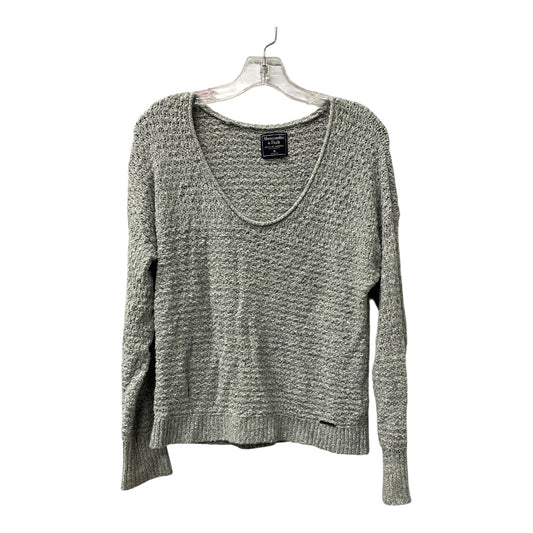 Sweater By Abercrombie And Fitch In Grey, Size:M