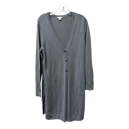 Sweater Cardigan By J. Jill In Blue, Size:M
