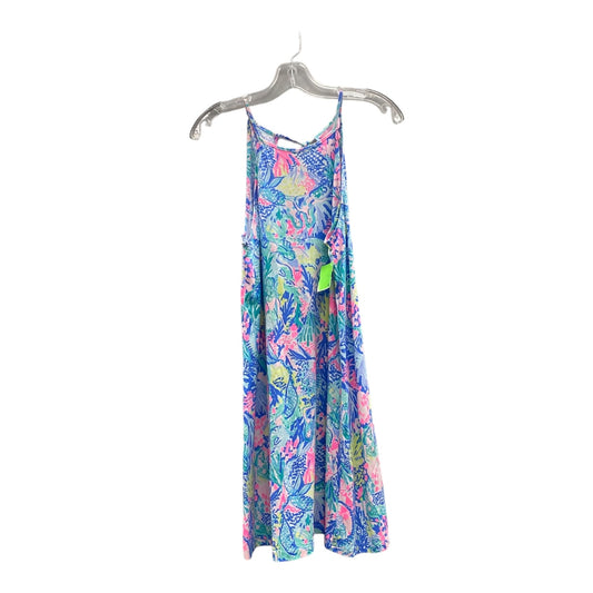 Dress Designer By Lilly Pulitzer In Blue, Size:Xs