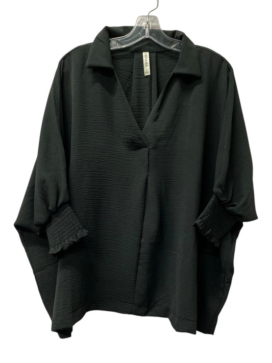 Top Ls By Zenana In Black, Size:S