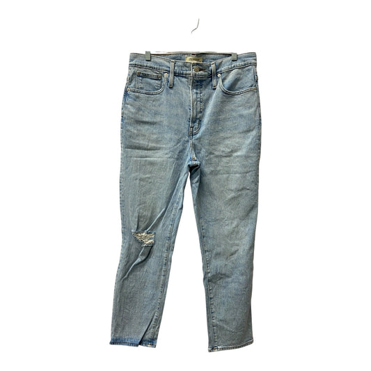 Jeans Straight By Madewell In Blue Denim, Size:10