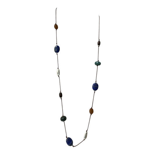 Necklace Other  In Blue & Brown