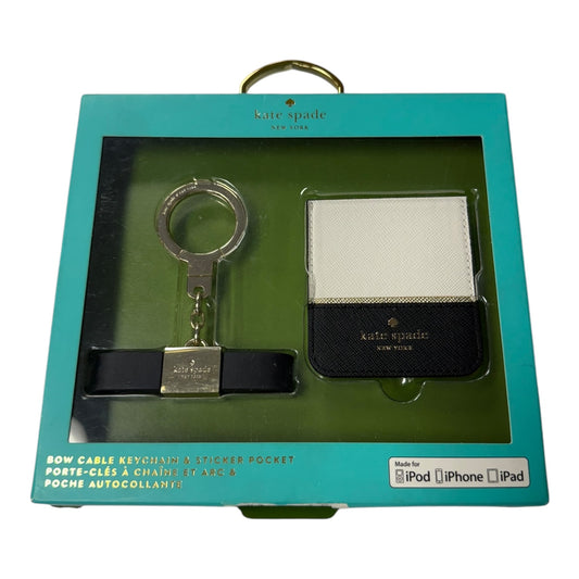 Key Chain Designer By Kate Spade In Black & Gold