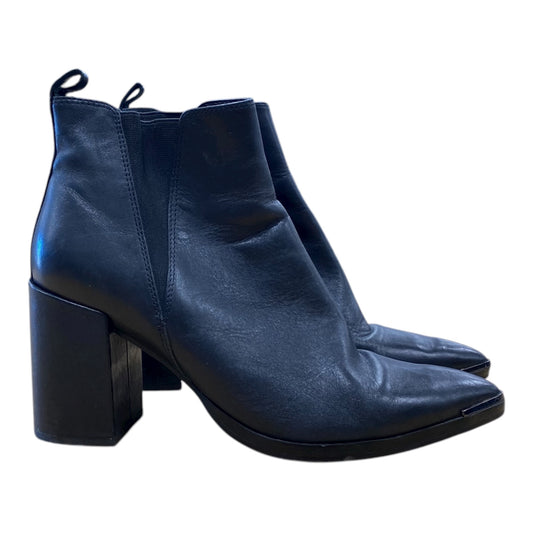 Boots Ankle Flats By Cme In Black, Size:9