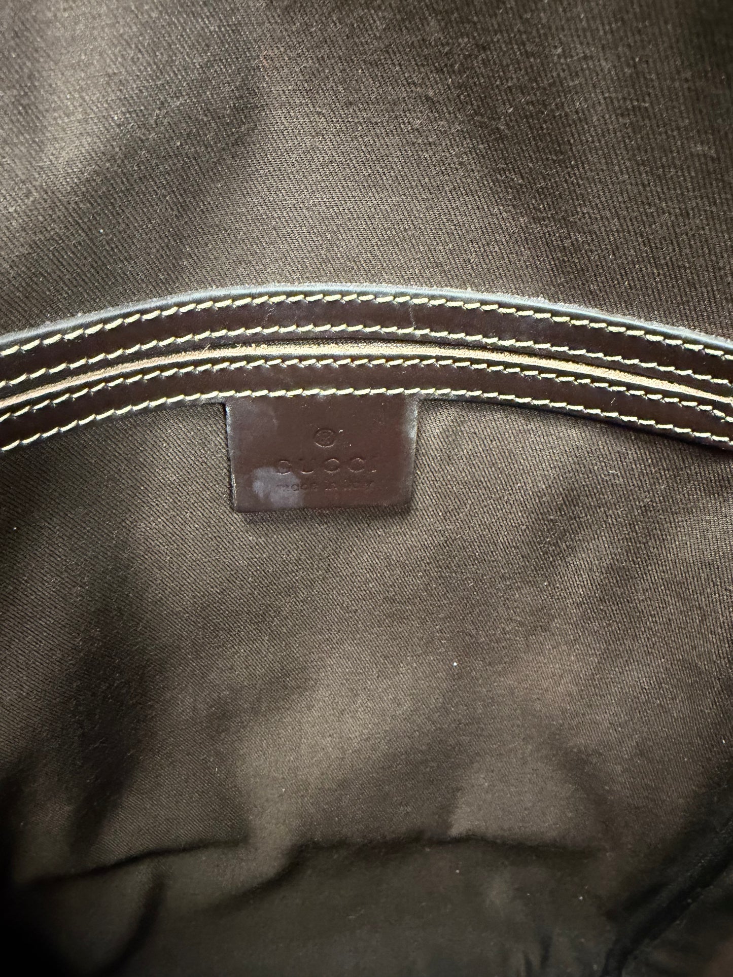 Crossbody Luxury Designer By Gucci In Brown, Size:Medium