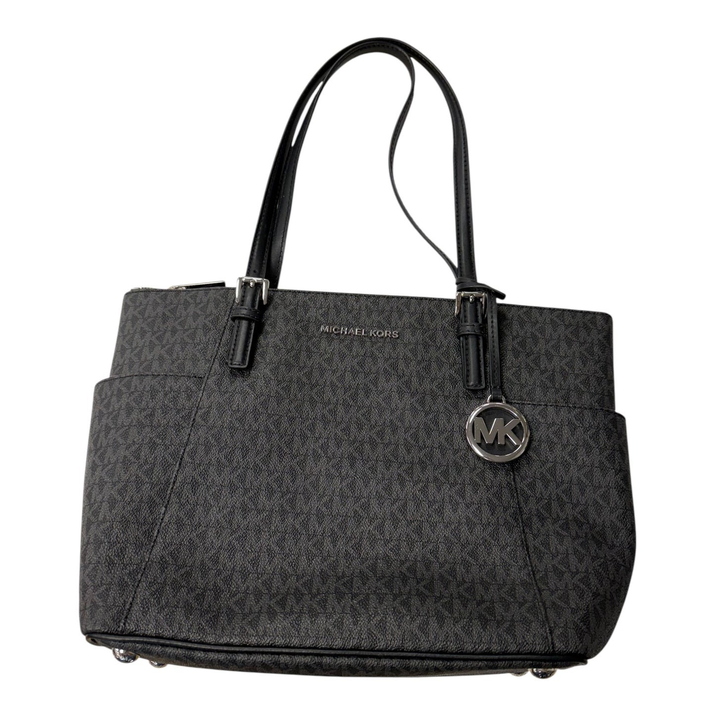 Handbag Designer By Michael Kors In Black, Size:Medium