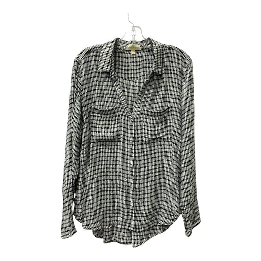 Top Ls By Cloth & Stone In Black & White, Size:L
