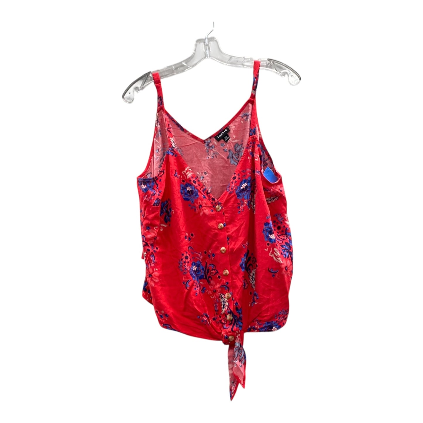 Top Sleeveless By Torrid In Pink, Size:M