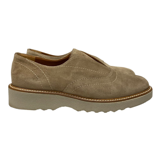 Shoes Flats By Aquatalia In Tan, Size:9