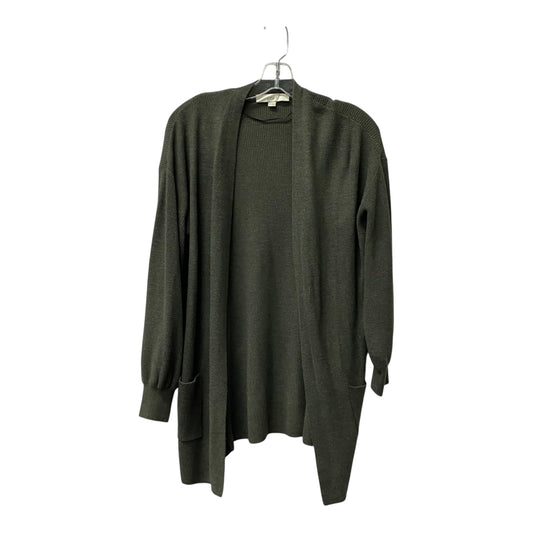 Sweater Cardigan By Loft In Green, Size:S