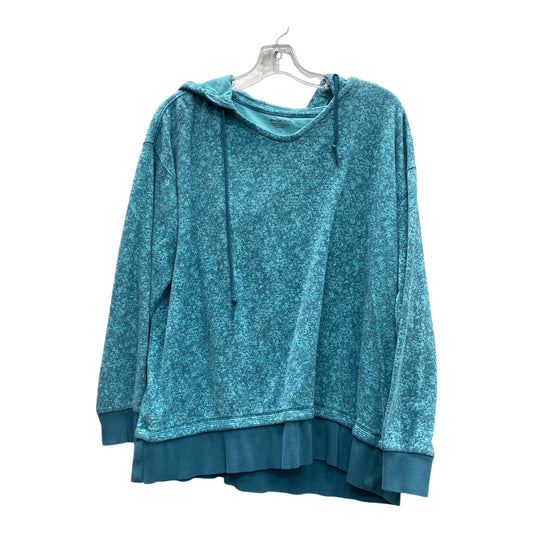 Athletic Sweatshirt Hoodie By Athleta In Blue, Size:M