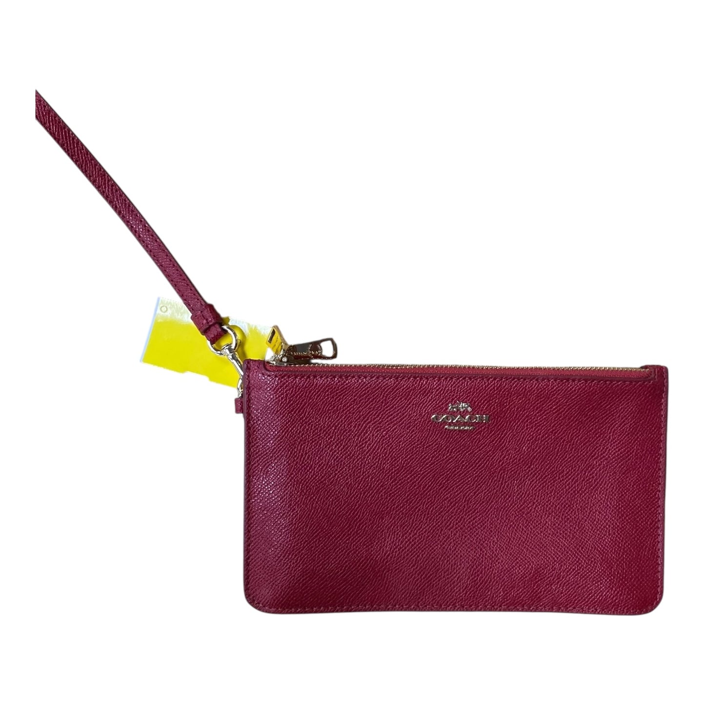 Wristlet Designer By Coach In Red, Size:Large