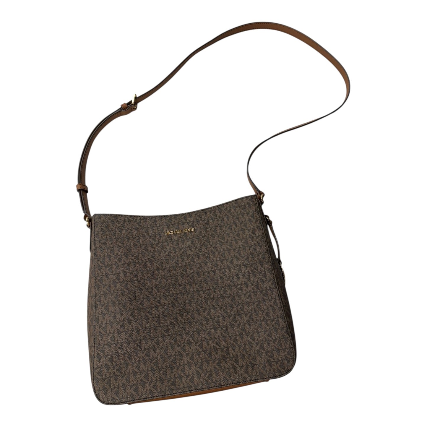 Crossbody Designer By Michael Kors In Brown, Size:Medium