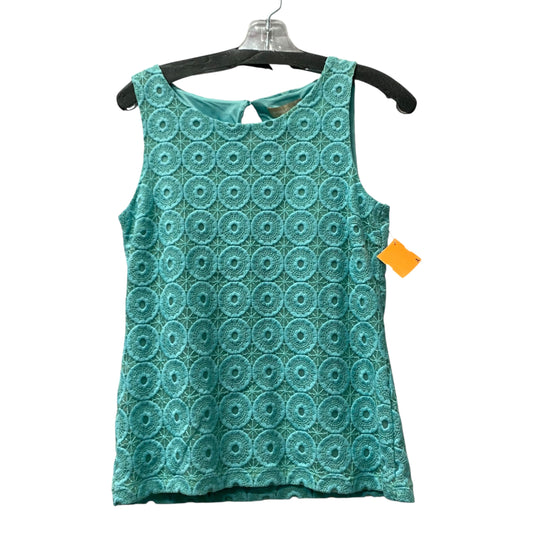 Top Sleeveless By Banana Republic In Blue, Size:S
