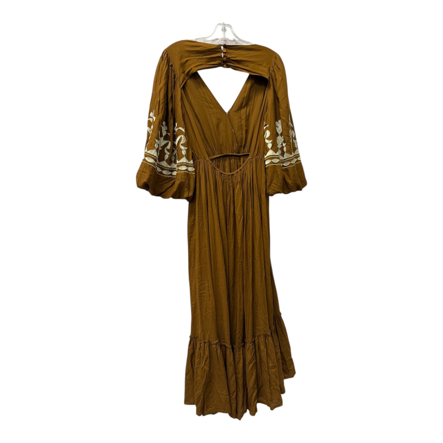 Dress Casual Maxi By Let Me Be In Brown, Size:S