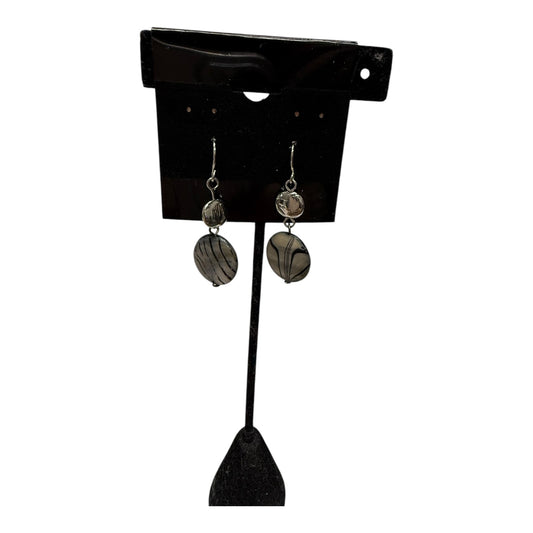 Earrings Dangle/Drop In Grey