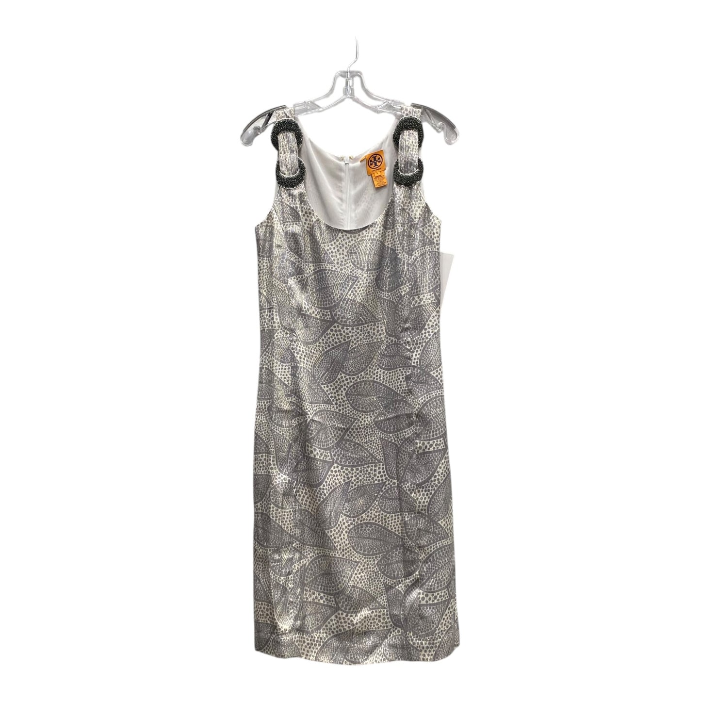 Dress Designer By Tory Burch In Grey, Size:M