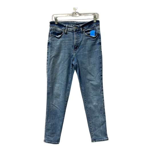 Jeans Straight By Old Navy In Blue Denim, Size:8