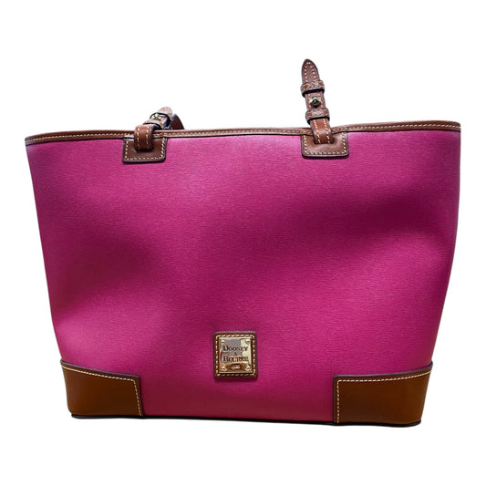 Handbag Designer By Dooney And Bourke In Pink, Size:Large