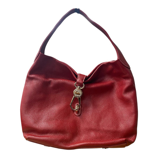 Handbag Designer By Dooney And Bourke In Red, Size:Large