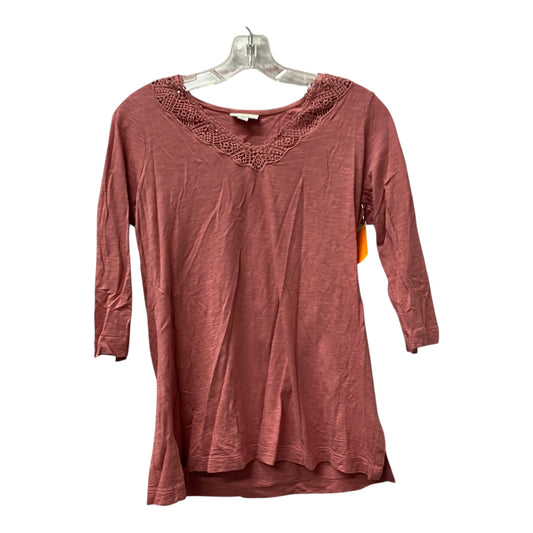 Top Ls By J. Jill In Pink, Size:Sp