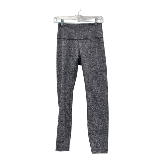 Athletic Leggings By Lululemon In Grey, Size:6