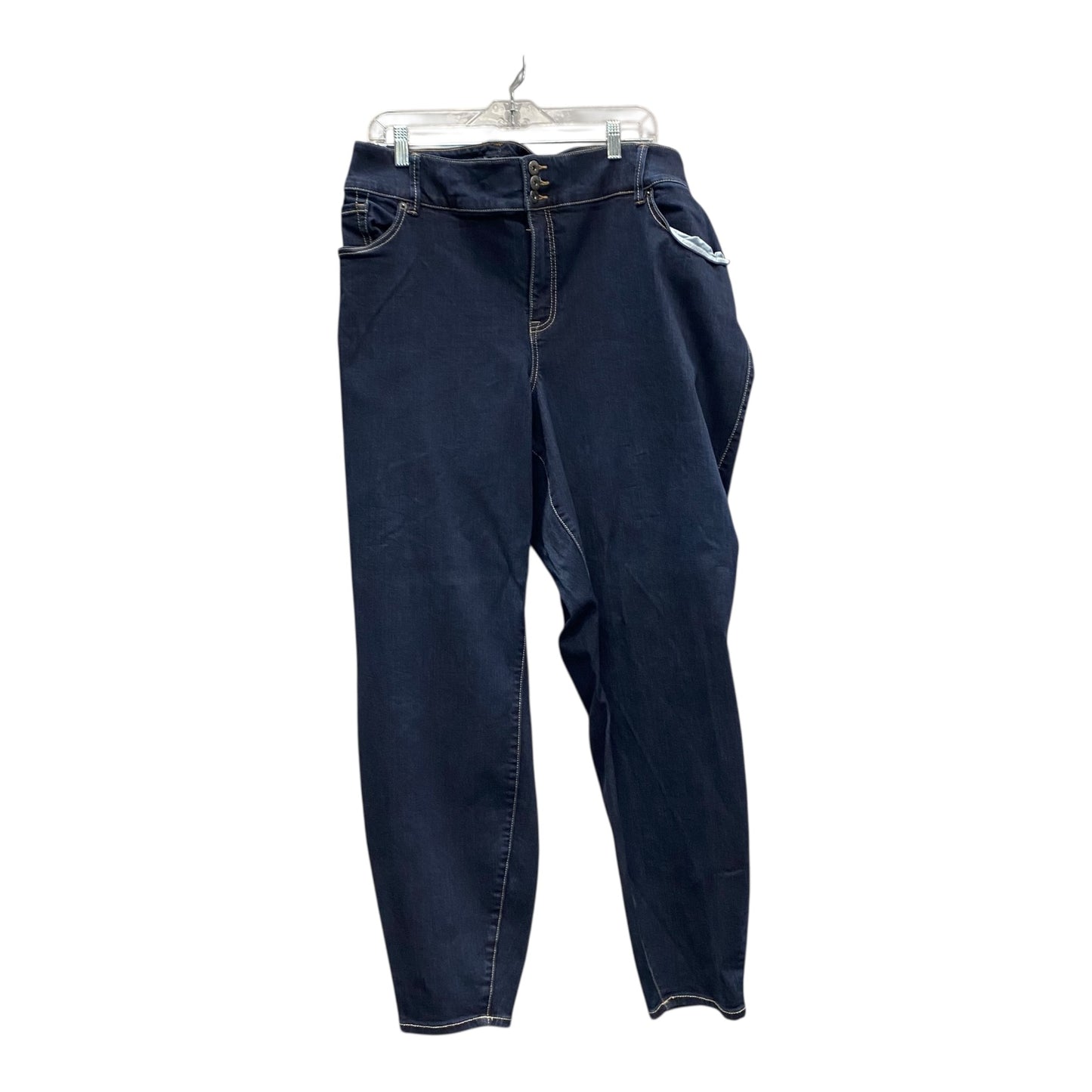 Jeans Skinny By Torrid In Blue, Size:30