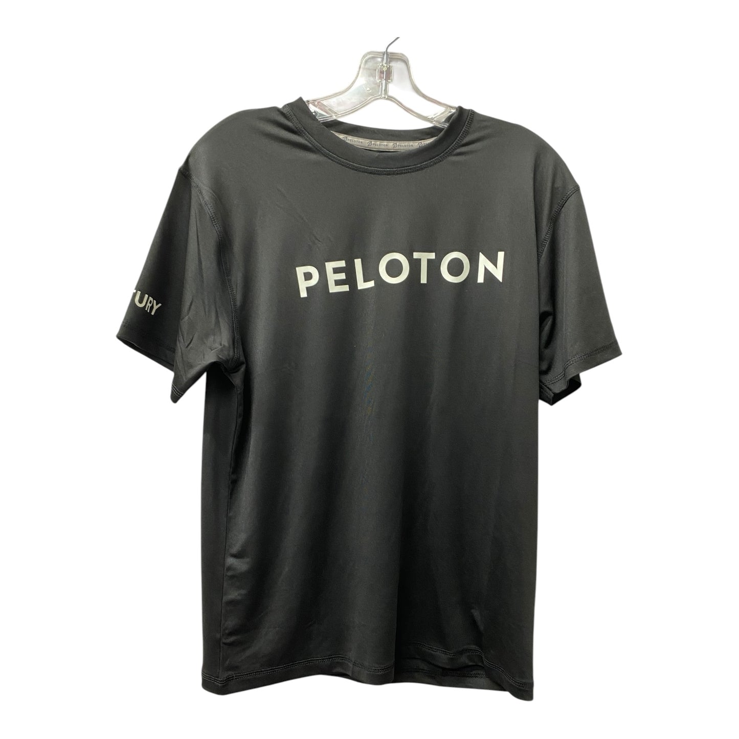 Athletic Top Ss By Peloton In Black, Size:S