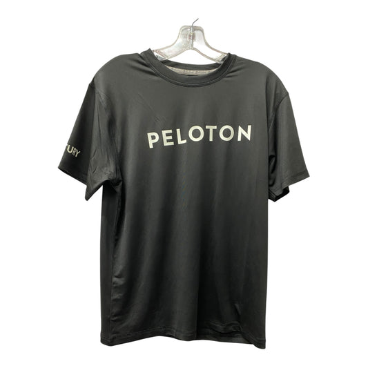 Athletic Top Ss By Peloton In Black, Size:S
