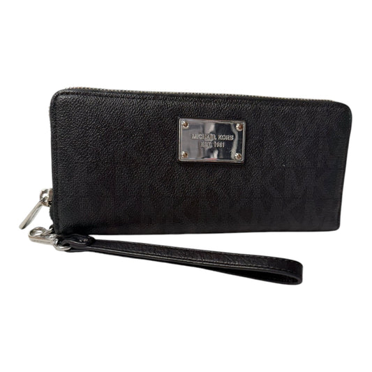 Wallet Designer By Michael Kors In Black, Size:Large