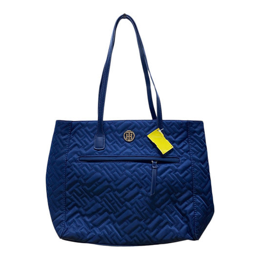 Handbag By Tommy Hilfiger In Blue, Size:Medium