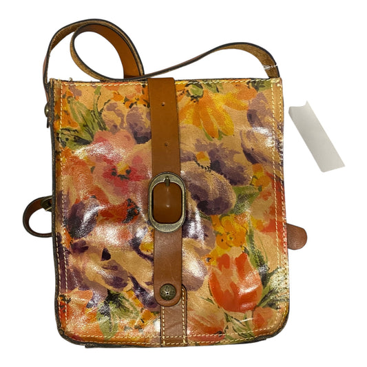 Crossbody Designer By Patricia Nash In Brown, Size:Medium